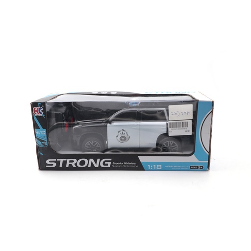 Police chase electric toys car