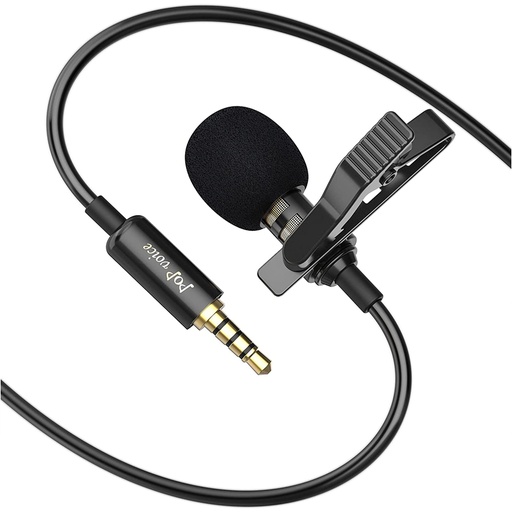 PoP voice Professional Lavalier Lapel Microphone