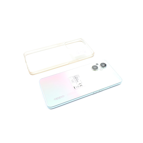 Oppo Reno 7Z 5G 128GB - RainBow Spectrum + Transparent Case