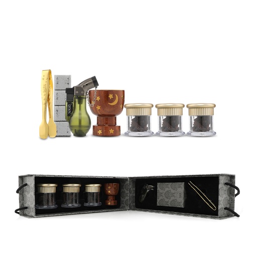 Travel Box Bakhoor Set - 7pcs