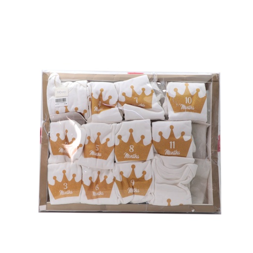 Box set of 12 bodysuits