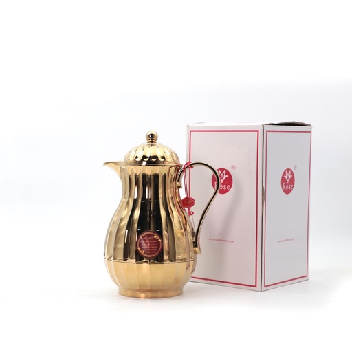 Rose Flask Steel Gold 0.6 LITERS