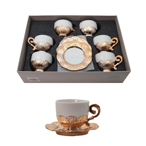 Fanar Tea Glass Gold 12 Piece Set