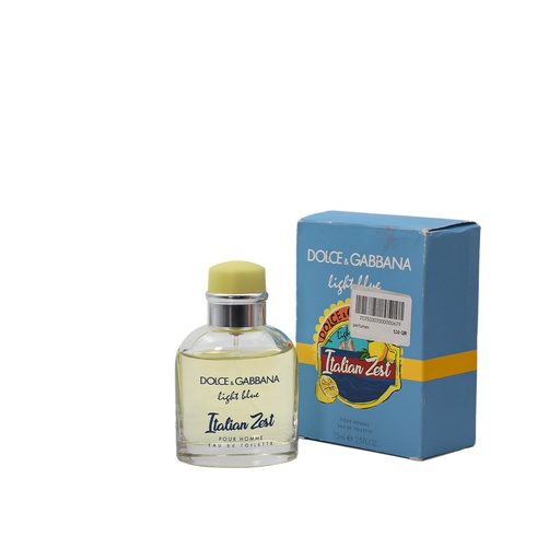 DOLCE & GABBANA Italian Zest POUR HOMME eau de Toilette  *Used*