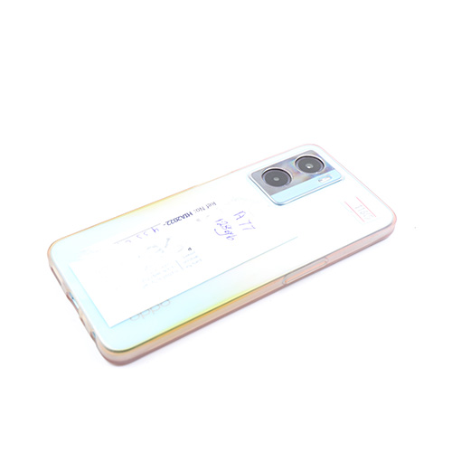 Oppo A77 128 GB Sky Blue + Transparent Cover case