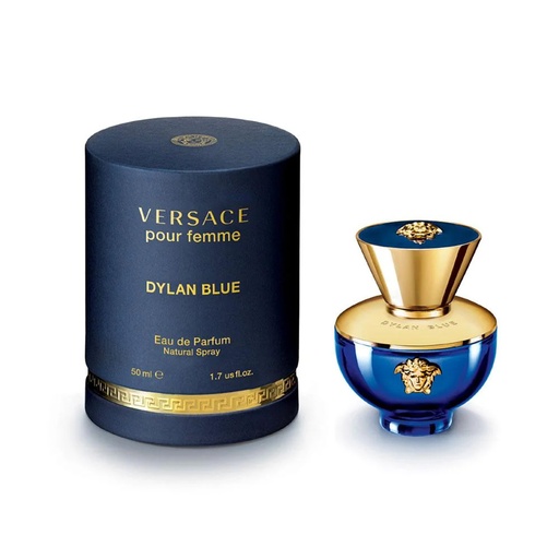 Versace Pour Femme Dylan Blue Eau De Parfum Natural Spray ** Open Box**  100 ml 3.4 us fl. oz