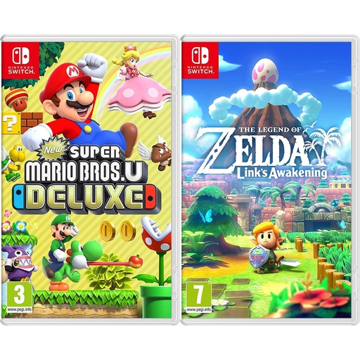 Zelda + Mario + Luigi Nintetendo Switch Games