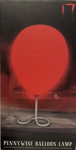 Paladone X Warner Brothers Officially Licensed  Pennywise Red Balloon Lamp
