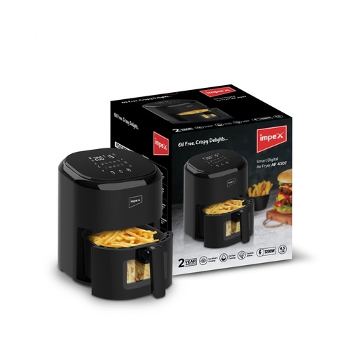 Impex Cook Smart Eat Healthy AF 4307 4.5 LTR