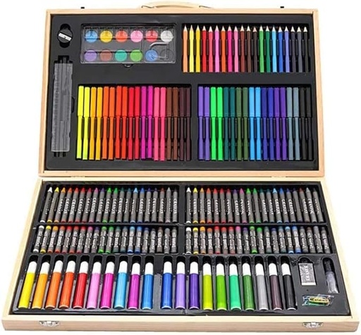 180Pcs Oil Colored Pencils Set Sketch Soft Core Professional Art