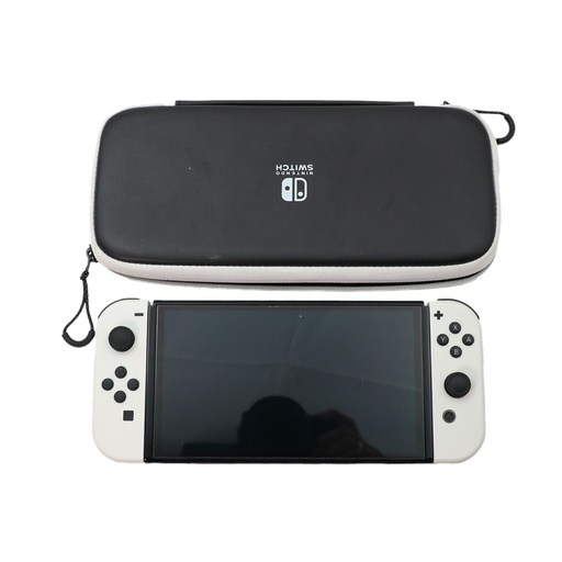 Nintendo Switch Oled + 1 Game and Pouch