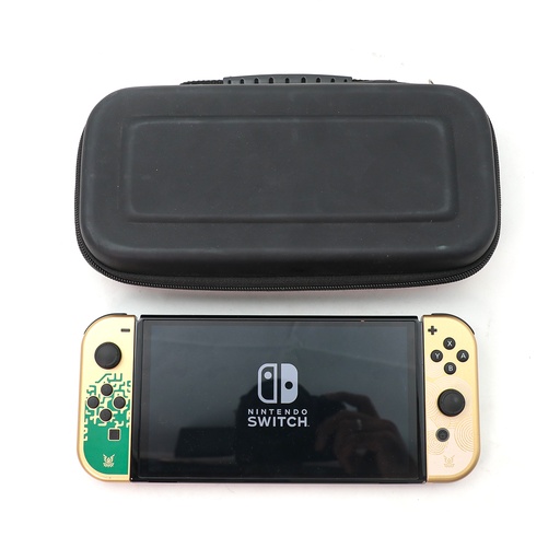 Nintendo Switch Oled + 1 Game and Pouch