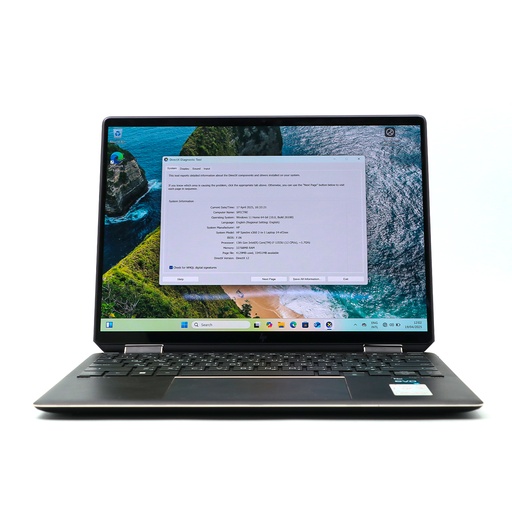 hp  32 gb ultra i7 13 gen spectre 1tb, 32 gb, keyboard arabic ** No Charger **