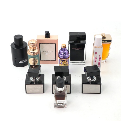 Mix EXPENSIVE Perfume Cosmetic SET 2 **USED** Nassomato, Tom Ford, Gucci ....And Many Others