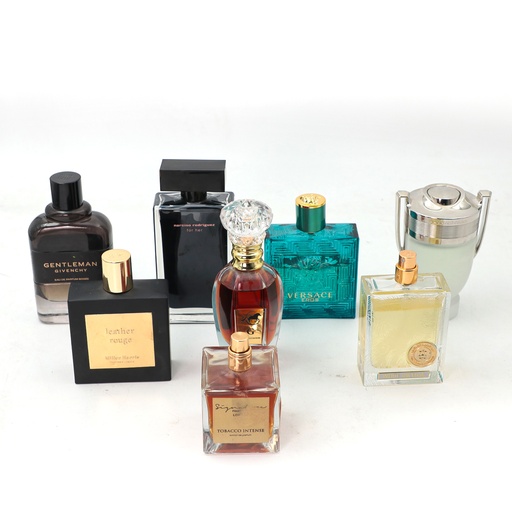 Mix EXPENSIVE Perfume Cosmetic SET 6**USED** Givenchy, Versace ,Paco Rabanne....And Many Others