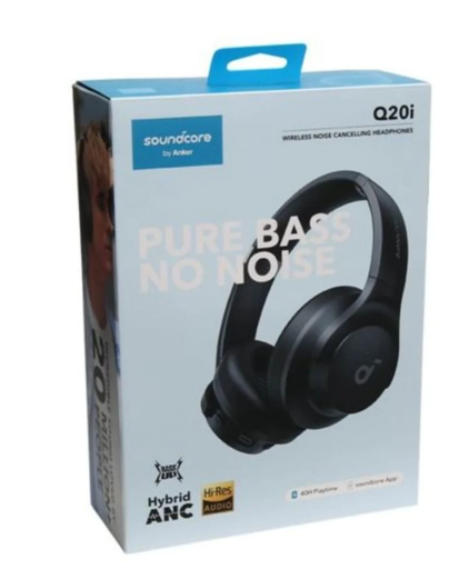 Anker SoundCore Q20i Wireless Headphones - Blue