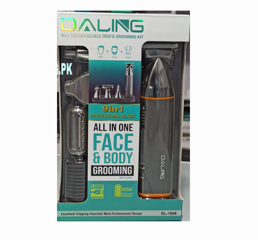 Daling Hair nose Clipper Shaver & Trimmer 9 in 1
