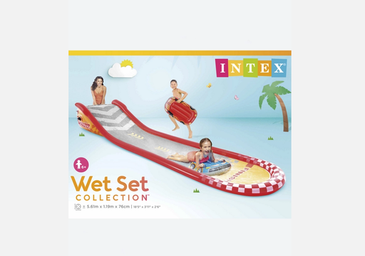 Intex Inflatable Racing Fun Slide