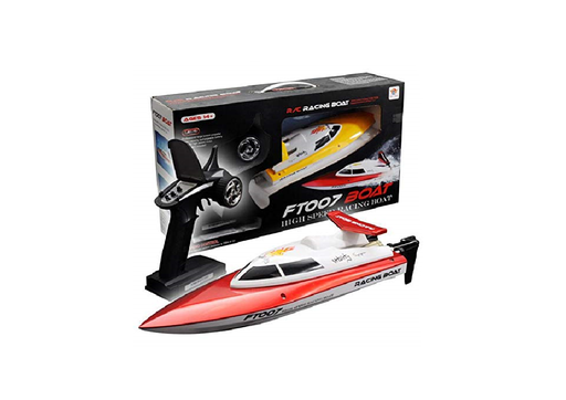 The Flyers Bay High Speed 4 Channel Fast Remote Controlled Racing Boat, Yellow