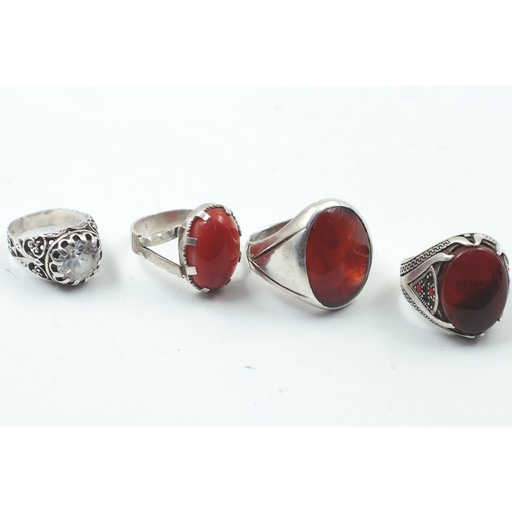Ring Set 4 Piece - Silver 1, 34-g