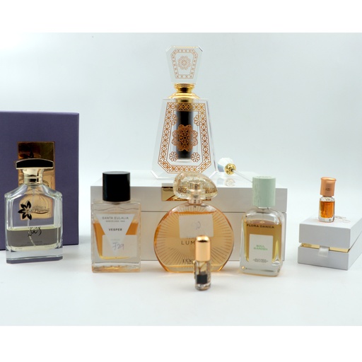 Expensive Used Perfume Mix 8 (7 Pieces)Flora Danice Santa Olaila Al Jazeera .....