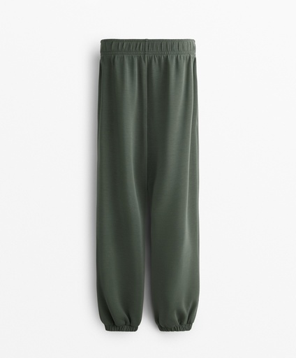 OySho Long wide  Green Casual  Pants Size: L, ART:1142