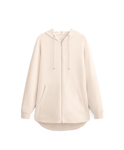 Long Soft Touch jacket ** Color :  Stone  Size : S **