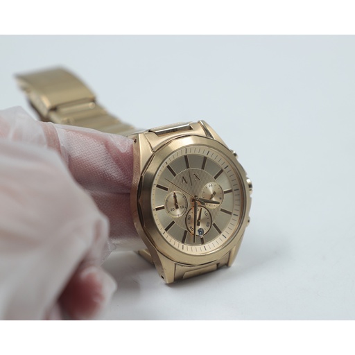 Armani Exchange  A|X Armani Exchange Chronograph Gold-Tone Stainless Steel Watch AX2602
