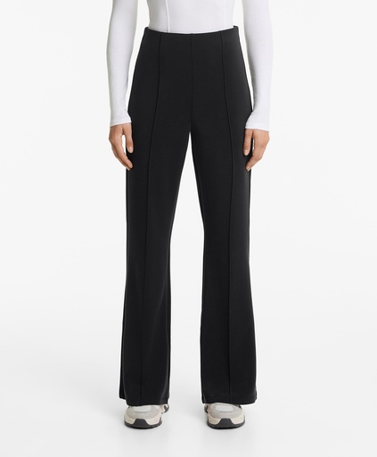 oysho Crease flare trousers with brushed modal size;xxs