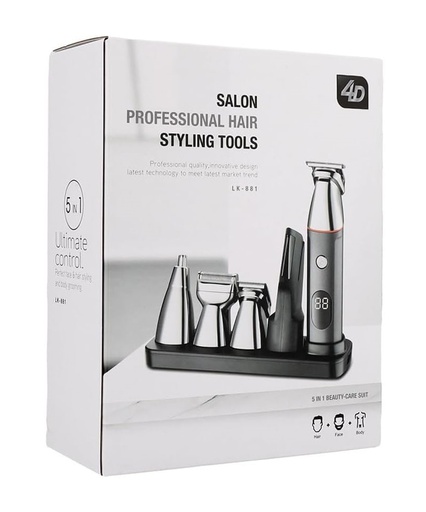 Cosyonall 5 in 1 Beard Trimmer for Men,Cordless Mustache Nose Precision Trimmer