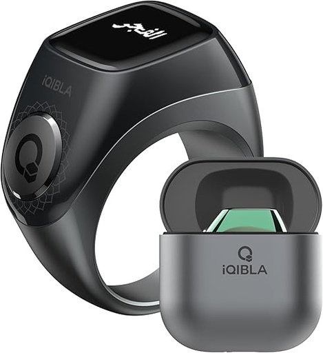 iQIBLA Smart Zikr Ring | OLED Display