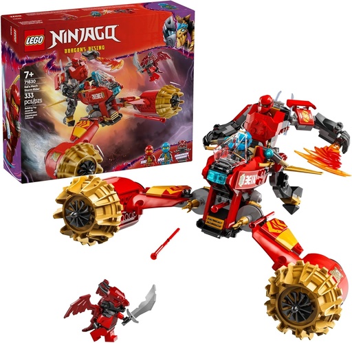 Lego Ninjago Kai's Mech Storm Rider Action Figure - Pretend Play Building Toy