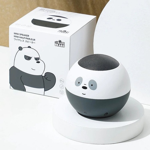 CN We Bare Bears Mini Speaker,   BT 5.0