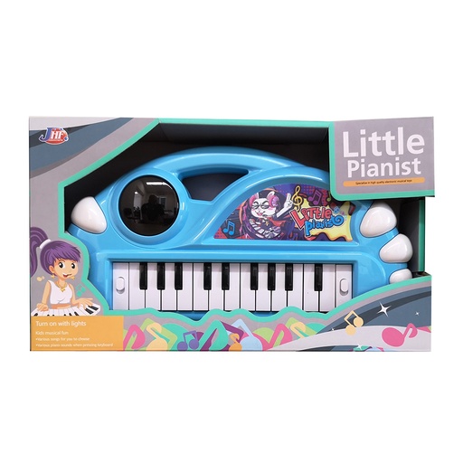 Harmonium with 24 keys - light blue Toys