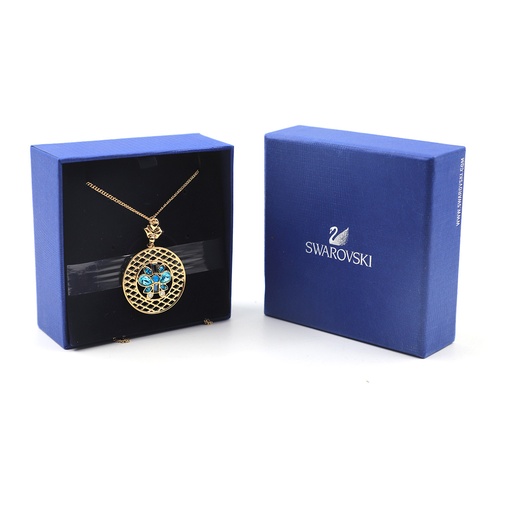 Swarovski Kolye Cyan Pendant 5124331