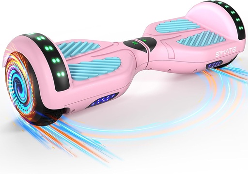 Scooter, Self Balancing E-Scooters with Bluetooth and LED Light  6.5"  ** No Charger **