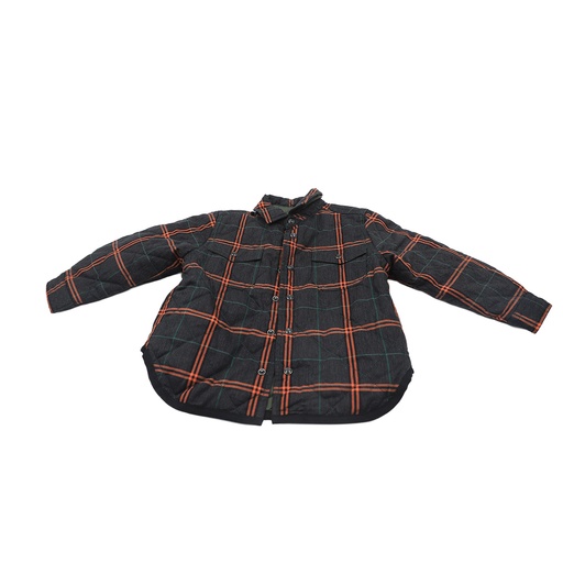 Steel/ Mccartney Kids Toddler Check Shirt W/Badge, Luxury Shirt for Little Baby Toddler