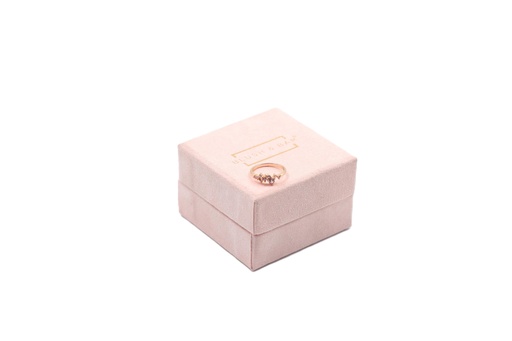 Blush & Bar Twilight Cluster Ring - Gold & Pink Ring
