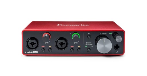 Focusrite Scarlett 2i2 3rd Gen USB Audio Interface