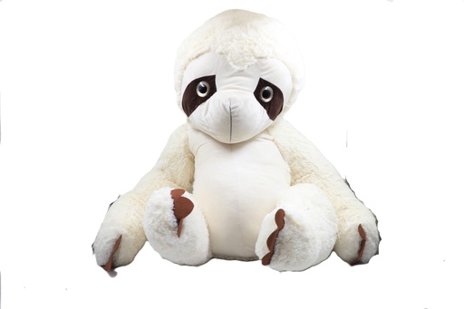 Bj toys shadow the sloth glittery eyes cream color plush stuffed animal toy