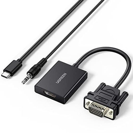 Ugreen VGA To HDMI Converter With Audio & Power Supply