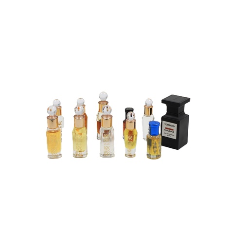 Mix Abdul Samad Al Qurashi Oil 6ML Mix Perfumes   11 Piece