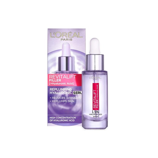 L'Oréal Paris Revitalift Filler 1,5% Hyaluronic Acid Anti-Wrinkle Serum 30ml