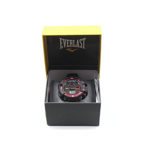 Everlast EVWF041 Black Red Watch  WR 30 M
