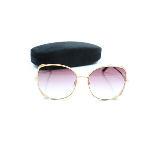 Chopard Burgundy Gradient Butterfly Ladies Sunglasses SCHD48S 08FC With :59, Bridge Width:17