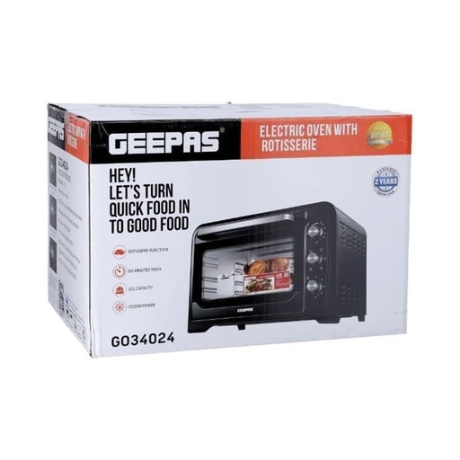 Geepas G034024 42 L Electric Oven Rotisserie