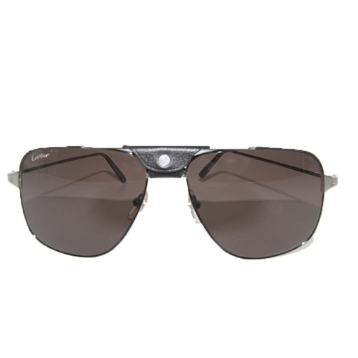 Santos de Cartier Men's Double C Decor Sunglasses CT0037S
