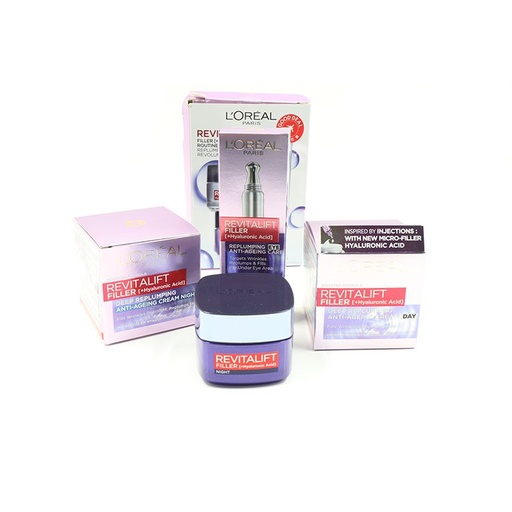 LOreeal paris Revitalift Filler + hyaluronic Acid  For Relumping & anti-ageing
