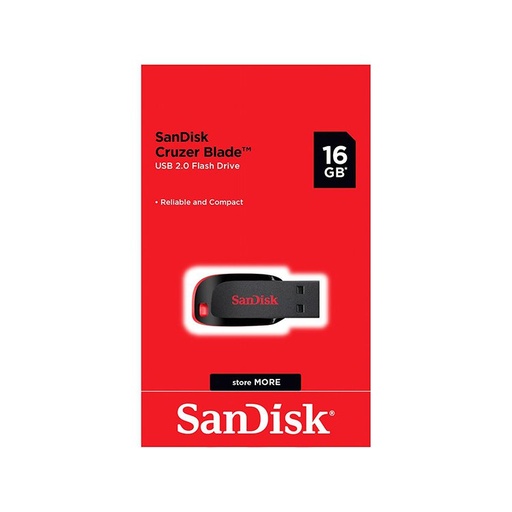 SanDisk Cruzer Blade, USB 2.0 16 GB