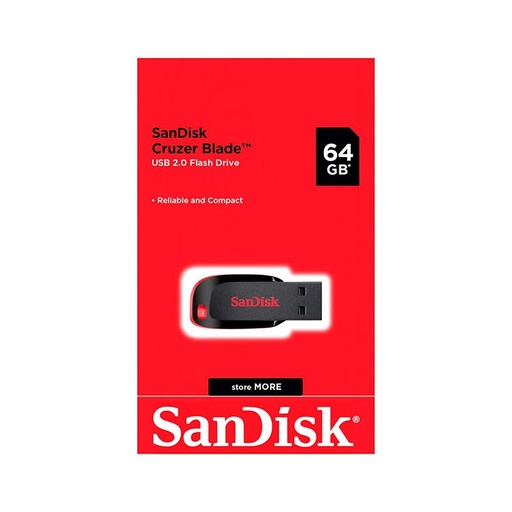 SanDisk Cruzer Blade, USB 2.0 64 GB